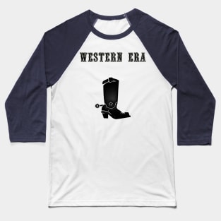Western Era - Cowboy Boots 3 Baseball T-Shirt